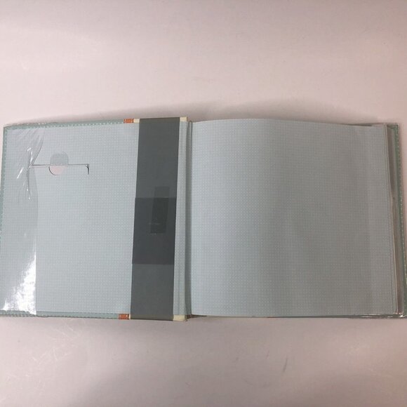 Burnes of Boston Photo Album Archival Paper CD Storage Rectangular Brown Blue - Picture 8 of 16